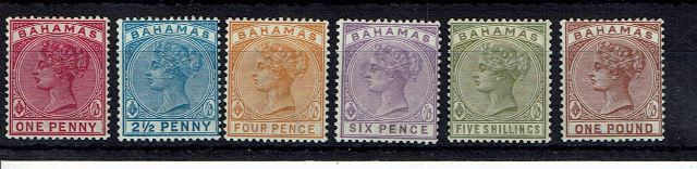 Image of Bahamas SG 47/57 LMM British Commonwealth Stamp